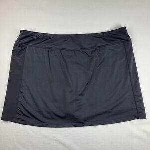 BlevonH Black SKORT Womens Size XXL Stretch Athletic Skirt with Shorts
